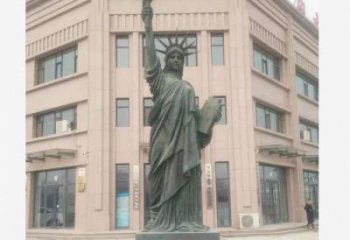 草地和平女神雕塑廠家 現(xiàn)代人物雕塑 大型歐式雕塑