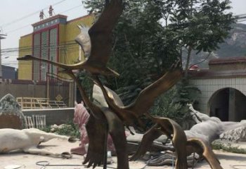 店門口大雁雕塑廠家 創(chuàng)意景觀雕塑 仿真擺件