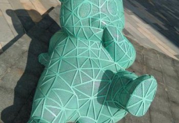 幼兒園狗熊雕塑，動漫文化雕塑，鑄造制作