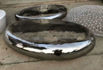 步行街坐凳雕塑，鍛造景觀雕塑，拋光方式