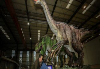 臨高戶外恐龍雕塑通用，多彩藝術(shù)，景觀玻璃鋼恐龍雕塑供應(yīng)