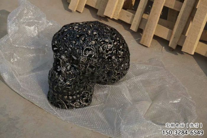 長沙酒店骷髏雕塑