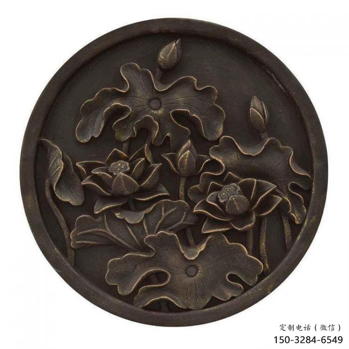 南通公共浮雕訂做，城市裝飾，景觀花卉浮雕廠家