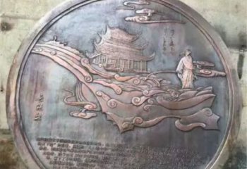 常州純銅浮雕專供，城堡雕塑，城堡浮雕生產廠家