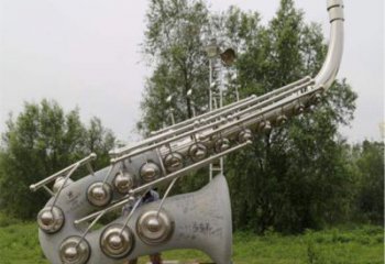 白下街頭薩克斯雕塑