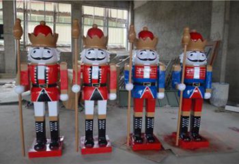 玄武公園撲克雕塑