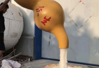 新建企業(yè)葫蘆雕塑