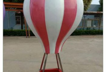 街道氣球雕塑，鍛造景觀雕塑，古銅效果