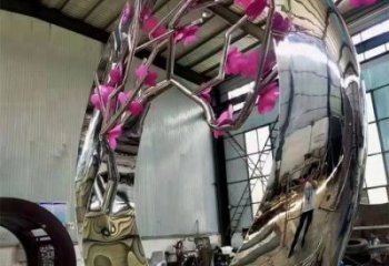 眉山梅花雕塑工廠優(yōu)選，城市裝飾，景觀梅花雕塑供給