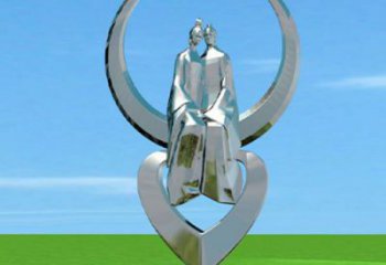 內江創意牛郎織女雕塑