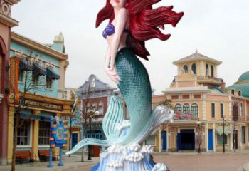 達州水景美人魚雕塑