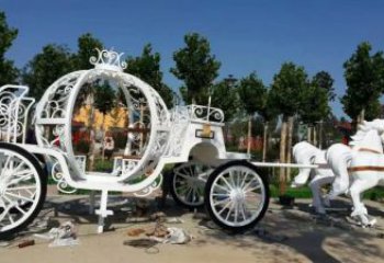 資陽廣場(chǎng)馬車雕塑