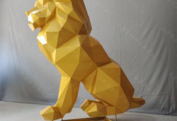 林芝獅子雕塑服務(wù)商，動物雕塑，不銹鋼獅子雕塑制作