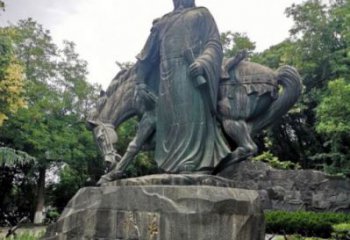 阿克蘇鍛造岳飛雕塑