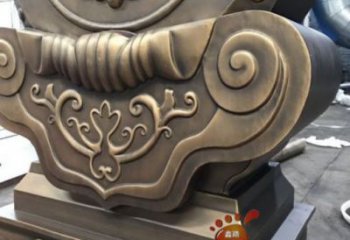 巴音郭楞抱箍鑄造觀賞型，露天雕塑，鑄銅抱箍雕塑訂做