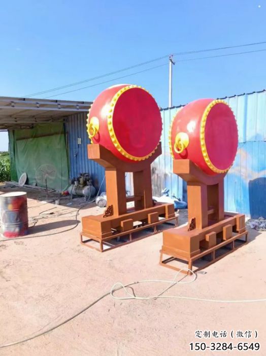 合川景觀戰(zhàn)鼓雕塑