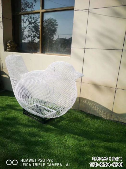 萬盛鏤空鳥雕塑供需，透雕系列，鐵藝小鳥雕塑制造商