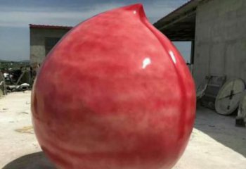 杭州公園壽桃雕塑