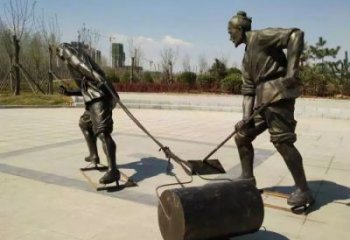 金華民俗農(nóng)夫雕塑