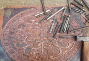 涪陵花卉浮雕精品，鍛銅構件，別墅花卉浮雕廠家