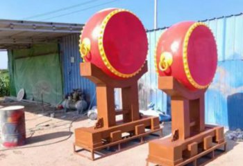 合川景觀戰鼓雕塑