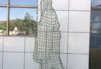 黔江鏤空孔子雕塑服務(wù)商，景觀雕塑，鐵藝校園人物雕塑選定